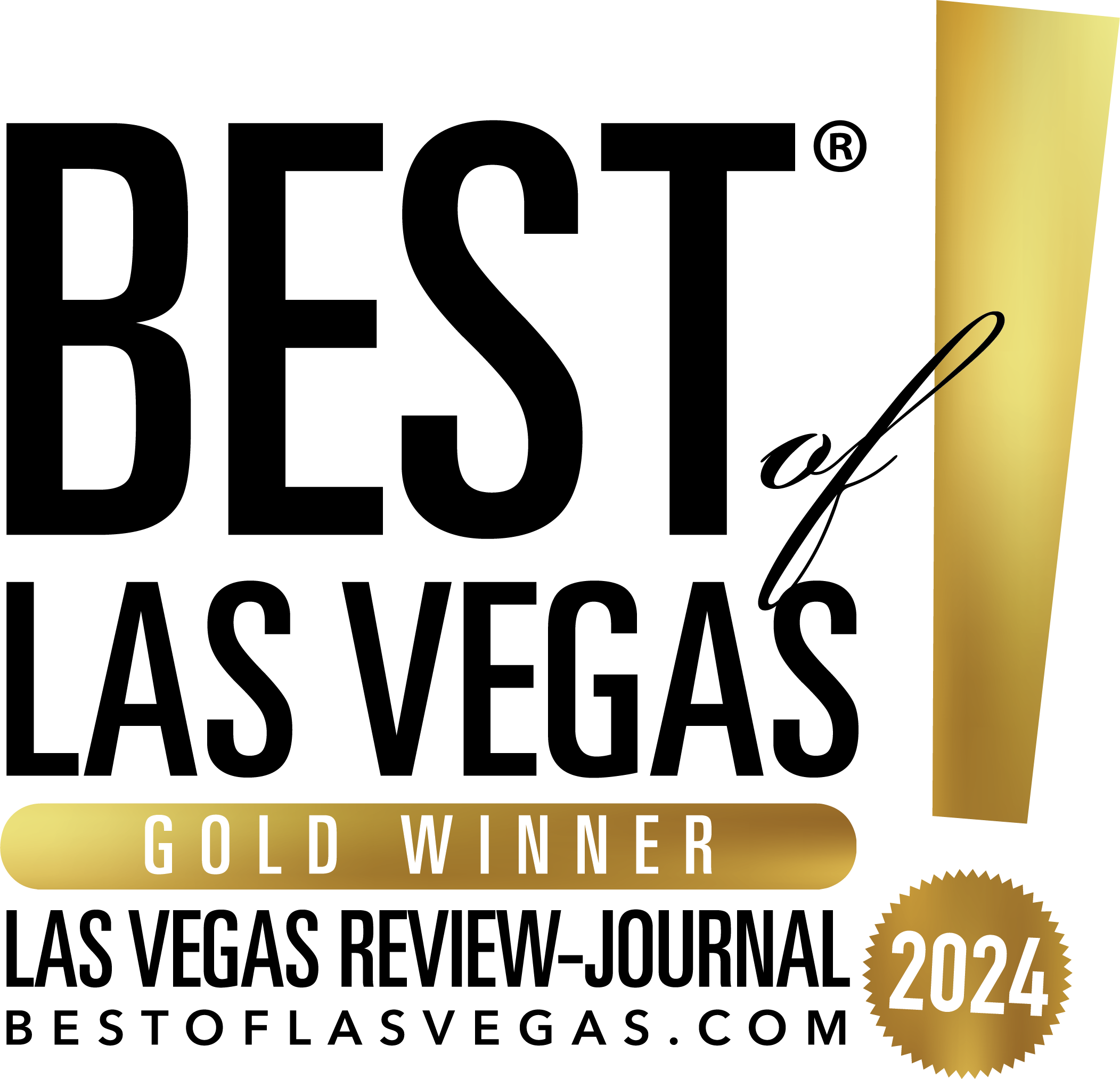 best of las vegas gold winner logo