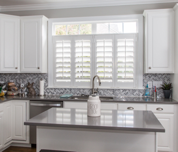 Stylish Design Shutters in Las Vegas kitchen